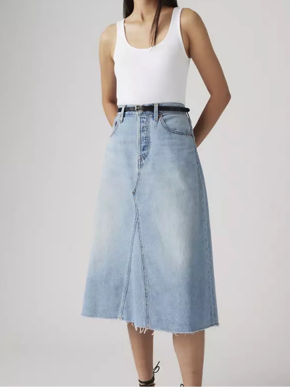 NWT LEVIS HIGH-RISE A-LINE DECON SKIRT